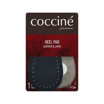 Пiдп’яточник Coccine Heel Pad Latex & Peccary 665/94/02/03 (L), Черный, XS, 5907546510282