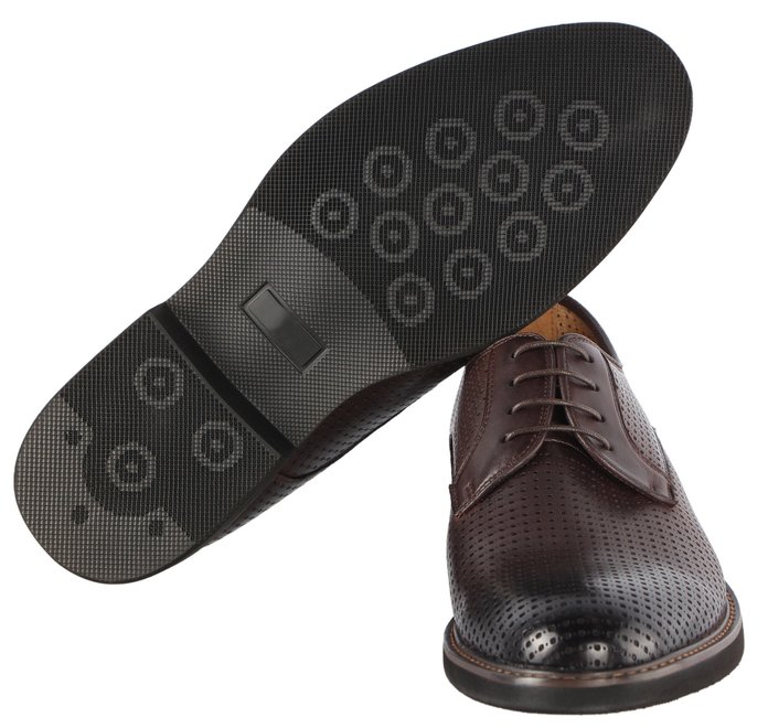 Чоловічі туфлі з перфорацією Cosottinni 215921 44 розмір