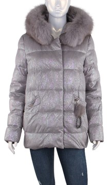 Женская зимняя куртка Zlly 21 - 04092, Серебро, L, 2999860419665
