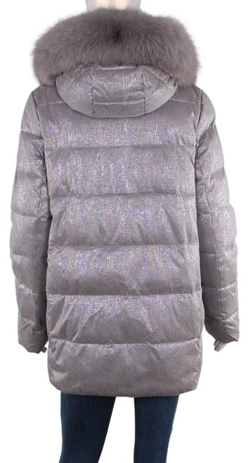 Жіноча зимова куртка Zlly 21 - 04092, Серебро, XS, 2999860419665