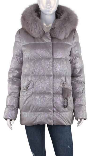 Женская зимняя куртка Zlly 21 - 04092, Серебро, XS, 2999860419665