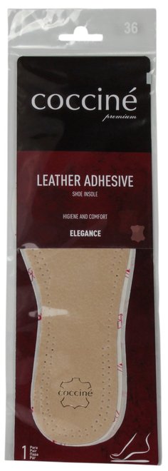 Стельки для обуви Leather Adhesive Coccine 665/51/2, Бежевый, 38, 2973310097931