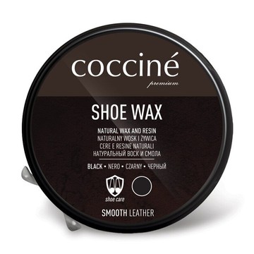 Воск для обуви Coccine Shoe Wax 55/32/40/02, 02 Black, 5904006089111