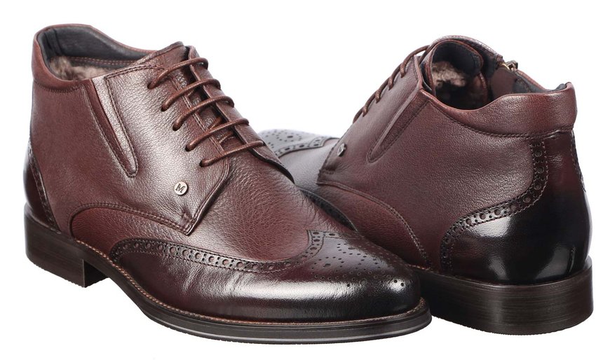 Мужские зимние ботинки классические Marco Pinotti 195422 44 размер