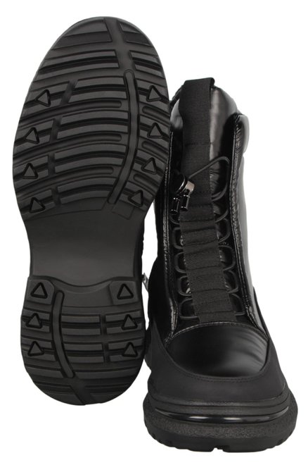 Жіночі зимові черевики на низькому Meglias 197494, Черный, 38, 2999860493146