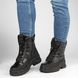 Жіночі зимові черевики на низькому Meglias 197494, Черный, 36, 2999860493122