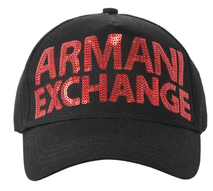Кепка чоловіча Armani Exchange 411 - 18, Черный, One Size, 2973310178128