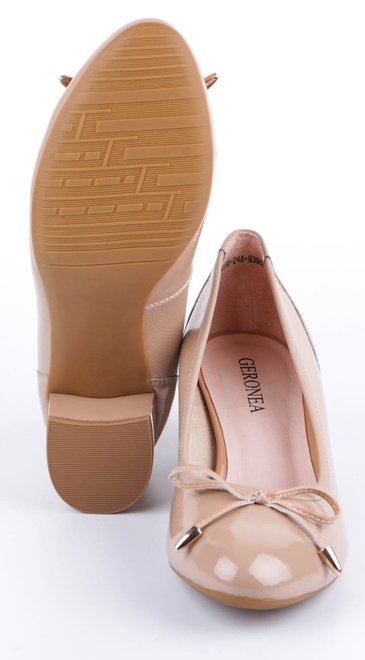 Жіночі туфлі на підборах Geronea 195154 40 розмір