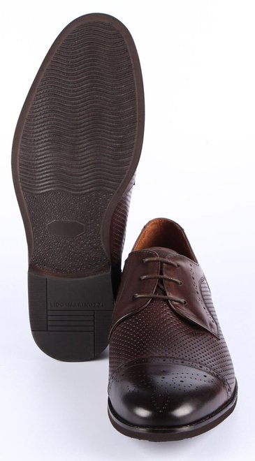 Чоловічі туфлі з перфорацією Lido Marinozzi 51361 41 розмір