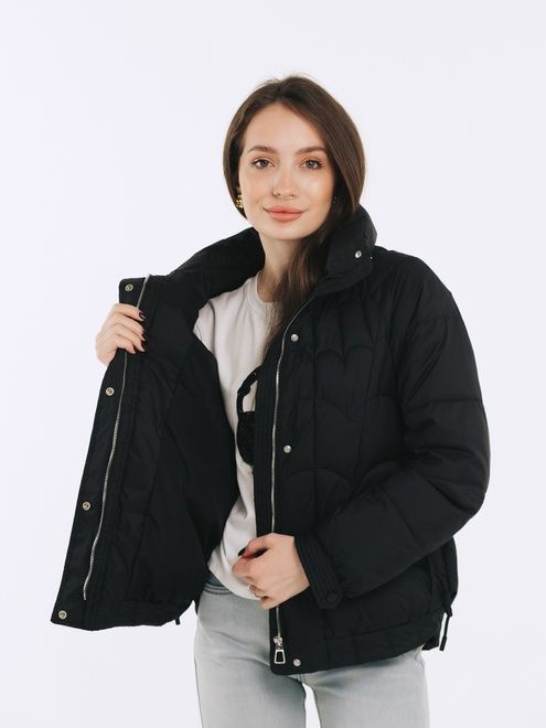 Куртка Vivilona 21 - 04393, Чорний, L, 2999860741162