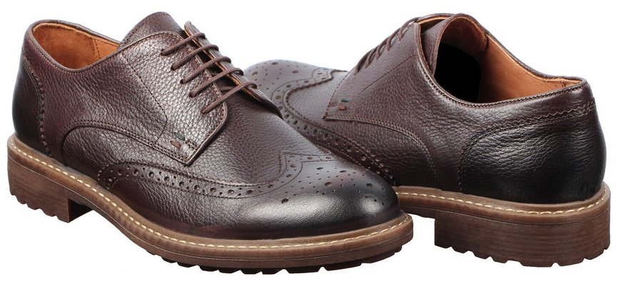 Чоловічі класичні туфлі Alvito 195583, Коричневий, 43, 2999860349139