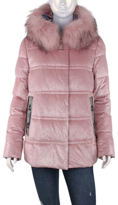 Жіноча зимова куртка Zlly 21 - 04095, Рожевий, XS, 2999860419948