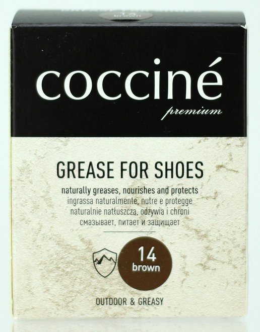 Жир для обуви Coccine Grease for shoes 55/29/50/14, 14 Brown, 5906489213212