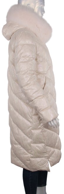 Пальто жіноче зимове Zlly 21 - 1893, Бежевий, L, 2999860419856