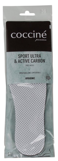 Устілки з активованим вугіллям Coccine Sport Ultra With Active Carbon 665/74/2, Білий, 41, 2999860479041