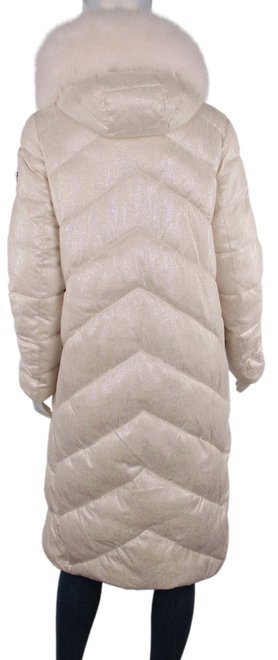 Пальто жіноче зимове Zlly 21 - 1893, Бежевий, L, 2999860419856