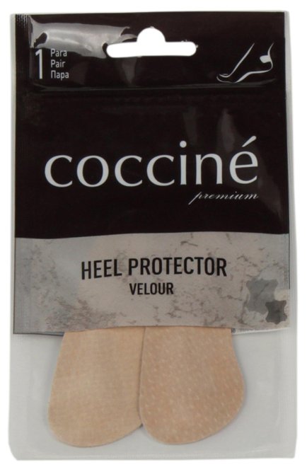 Зап'яточник Coccine Velour Heel Protector 665/90/05, Бежевий, 5907546513610