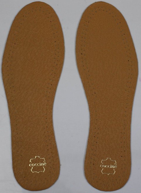 Устілки для взуття Coccine Leather Premium 665/59, Коричневий, 35/36, 2973310098648