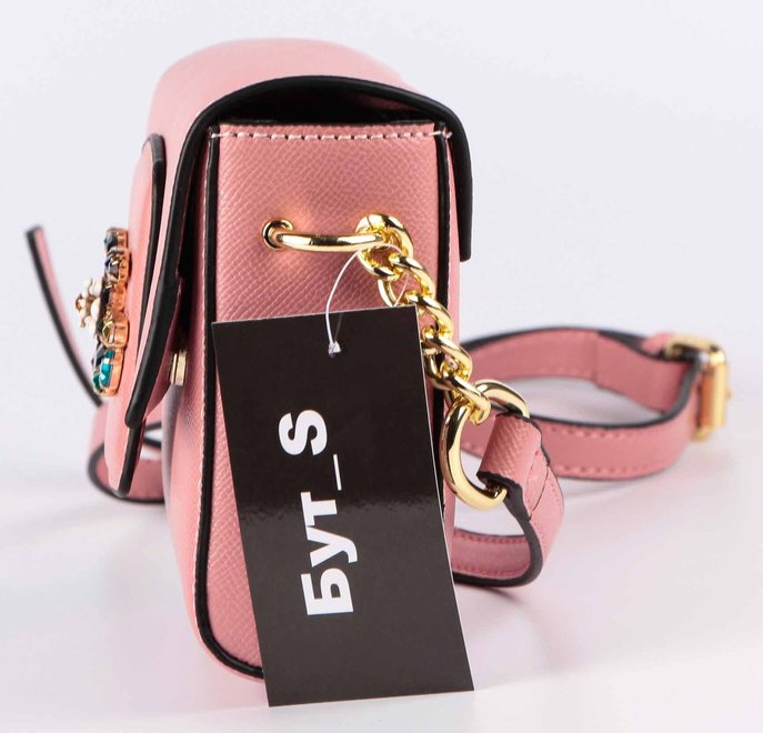 Клатч женский Dolce & Gabbana 416 - 55, Розовый, 2999860322743