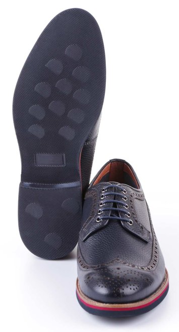 Мужские классические туфли Lido Marinozzi 195129, Синий, 42, 2999860292374