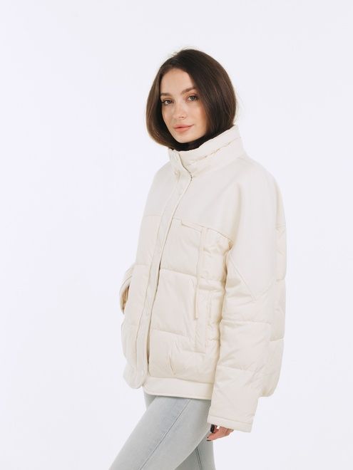 Куртка Vivilona 21 - 04384, Молочний, M, 2999860740721