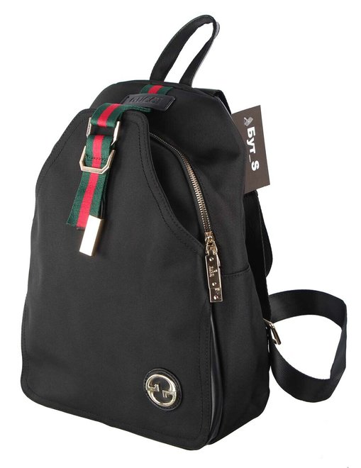 Рюкзак жіночий Gucci 412 - 86, Черный, 2999860358292