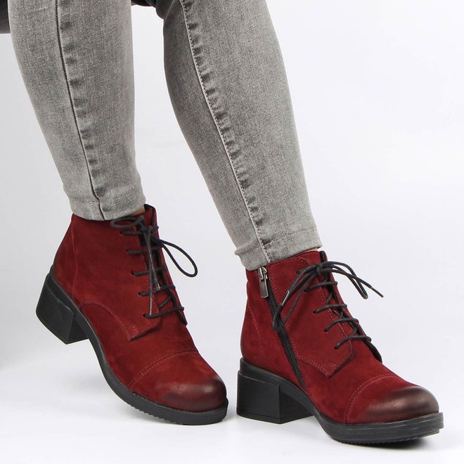 Женские ботинки на каблуке buts 34001 - 2 37 размер