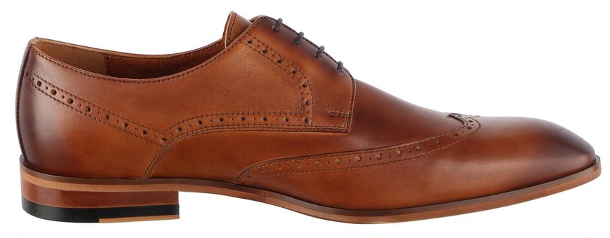 Мужские классические туфли Fabio Conti 6749, Коричневый, 45, 2973310081107