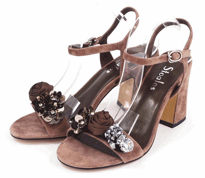 Женские босоножки на каблуке Stoalos 535023 39 размер