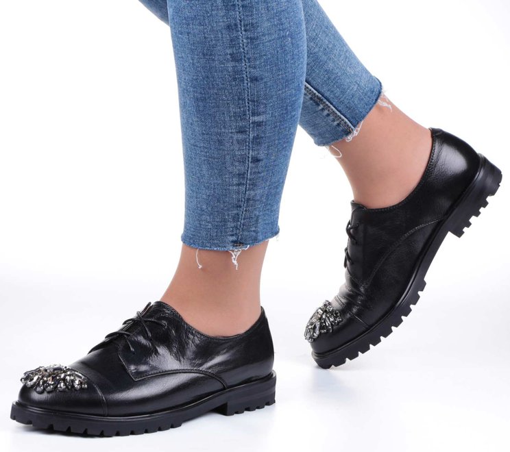 Женские туфли на низком ходу Maria Moro 20181, Черный, 39, 2956370014971
