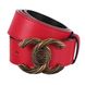 Женский кожаный ремень Chanel 42 - 65, Красный, 2999860321647