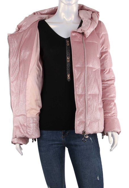 Жіноча зимова куртка Zlly 21 - 04091, Рожевий, XS, 2999860419542