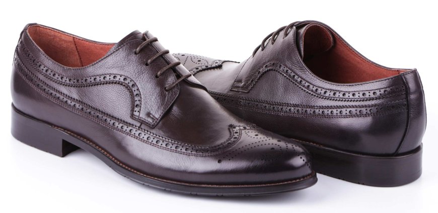 Чоловічі класичні туфлі Marco Pinotti 195104, Коричневий, 45, 2999860290455