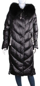 Пальто женское зимнее Hannan Liuni 21 - 18013, Черный, 48, 2999860426946