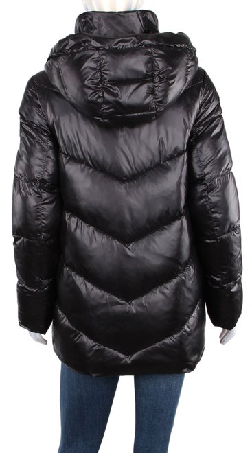 Жіноча зимова куртка Hannan Liuni 21 - 04126, Черный, 42, 2999860438260