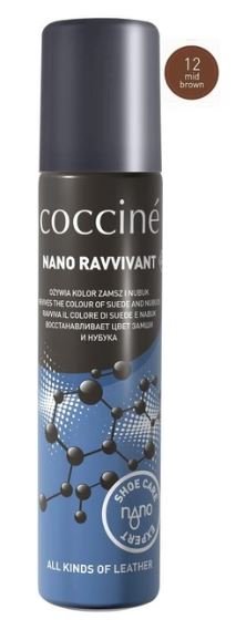 Спрей Coccine Nano Ravvivant Mid Brown 55/19/100/12, 12 Mid Brown, 5906489211539