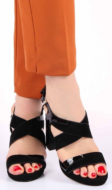 Женские босоножки на каблуке Geronea 195111 38 размер
