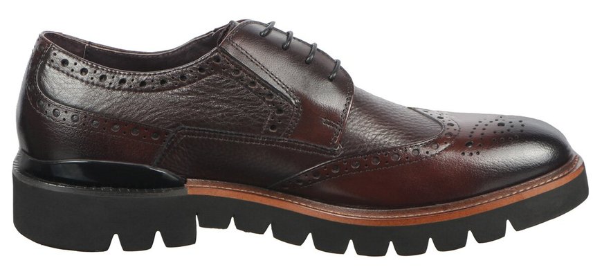 Чоловічі класичні туфлі Cosottinni 195293, Коричневий, 44, 2999860327335