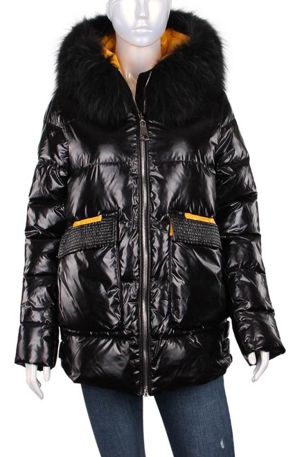 Жіноча зимова куртка Zlly 21 - 04048, Черный, M, 2999860345766