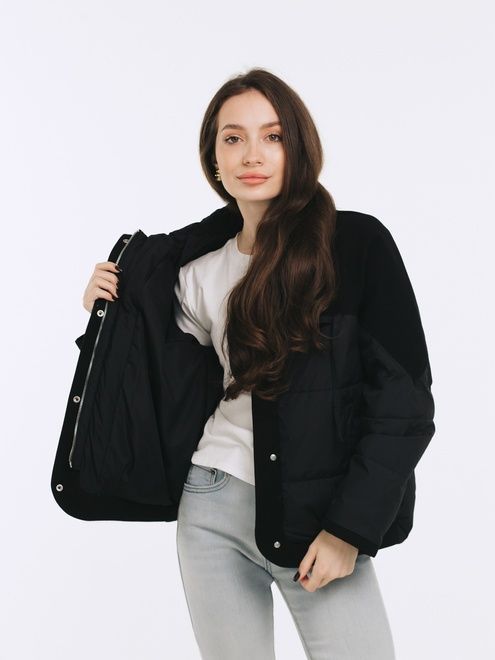 Куртка Vivilona 21 - 04385, Чорний, S, 2999860740783