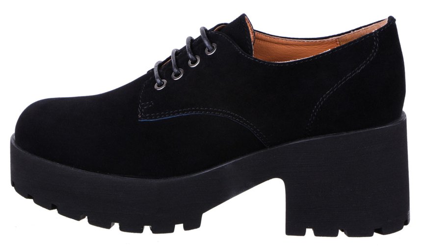 Жіночі туфлі на платформі Deenoor 692, Черный, 38, 2956370020767