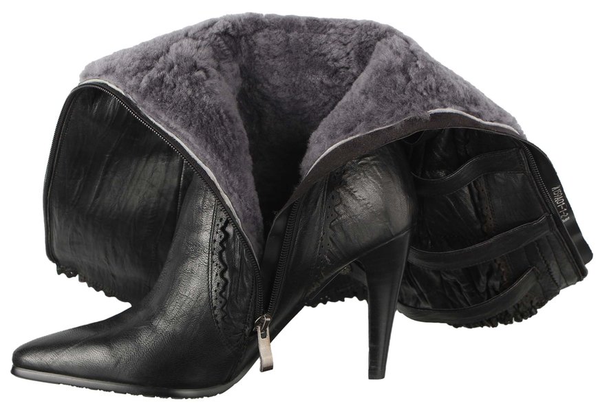 Женские зимние сапоги на каблуке Tesavie 1599 38 размер