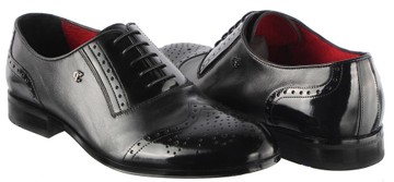 Мужские классические туфли Стептер 5112, Черный, 40, 2973310046038