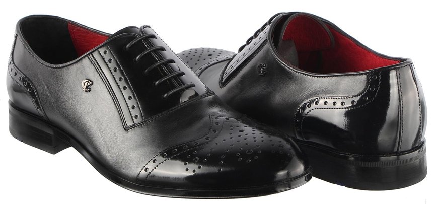 Чоловічі туфлі класичні Стептер 5112, Черный, 44, 2973310046076