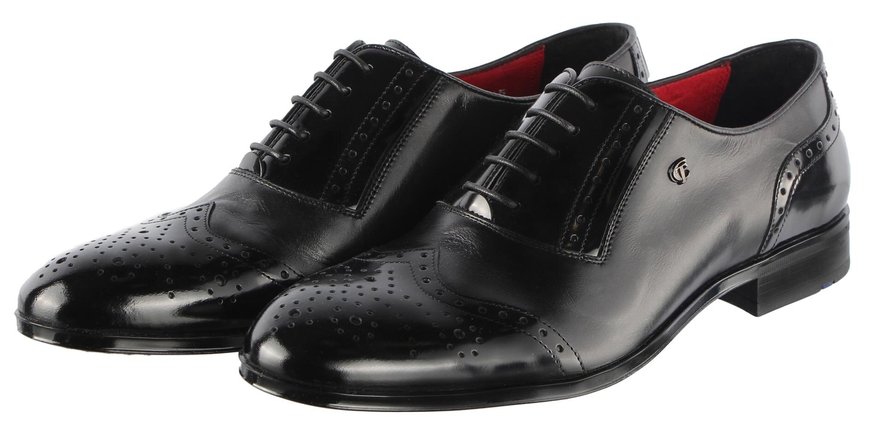 Чоловічі туфлі класичні Стептер 5112, Черный, 39, 2973310046021