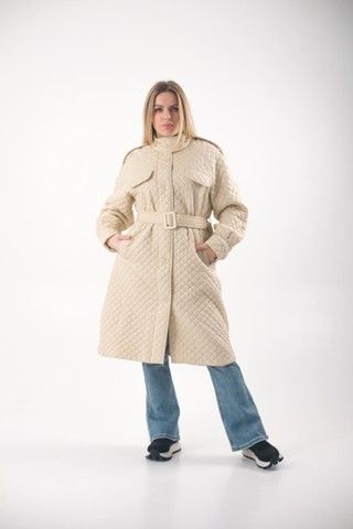 Пальто Vivilona 21 - 18087, Бежевий, XL, 2999860551075