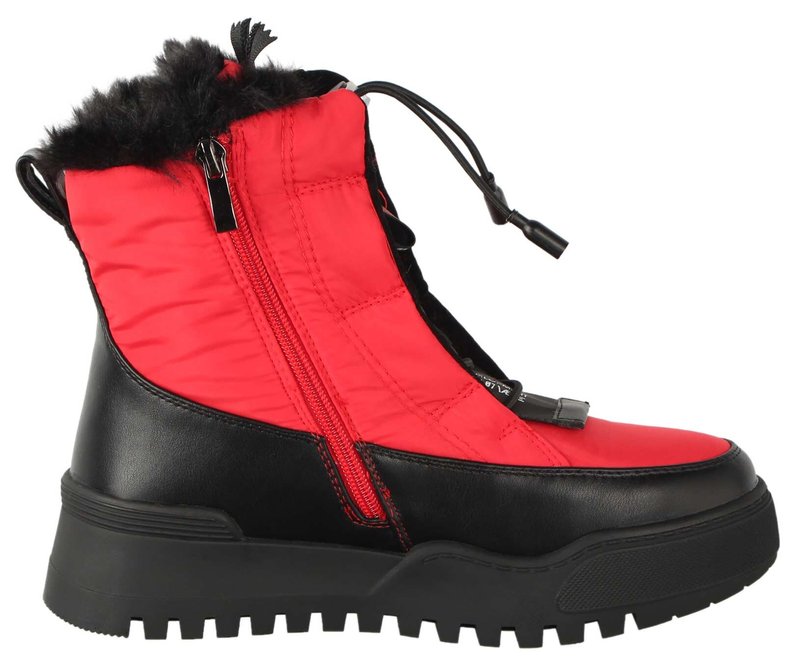 Жіночі зимові черевики на платформі Meglias 196723, Червоний, 40, 2999860431643