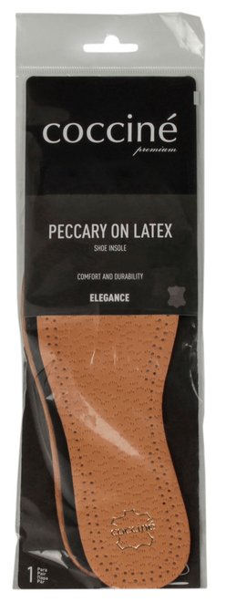 Устілки для взуття Coccine Peccary On Latex 665/55, Коричневий, 37, 2973310098013