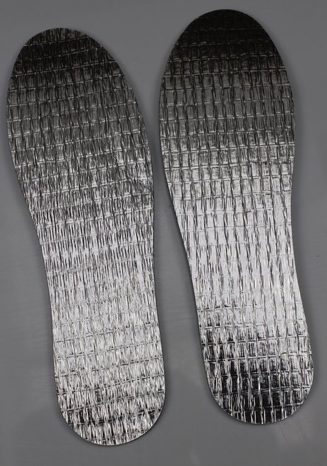 Устілки для взуття Coccine Aluminium Silver 665/46, Сірий, 44, 2973310099591