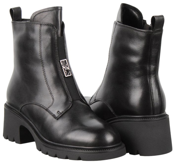 Женские ботинки на каблуке buts 198755 36 размер